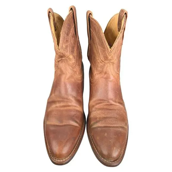 Tecovas Women’s Penny Brown Leather Western Cowgirl Boots Size US 8 - Picture 7 of 11